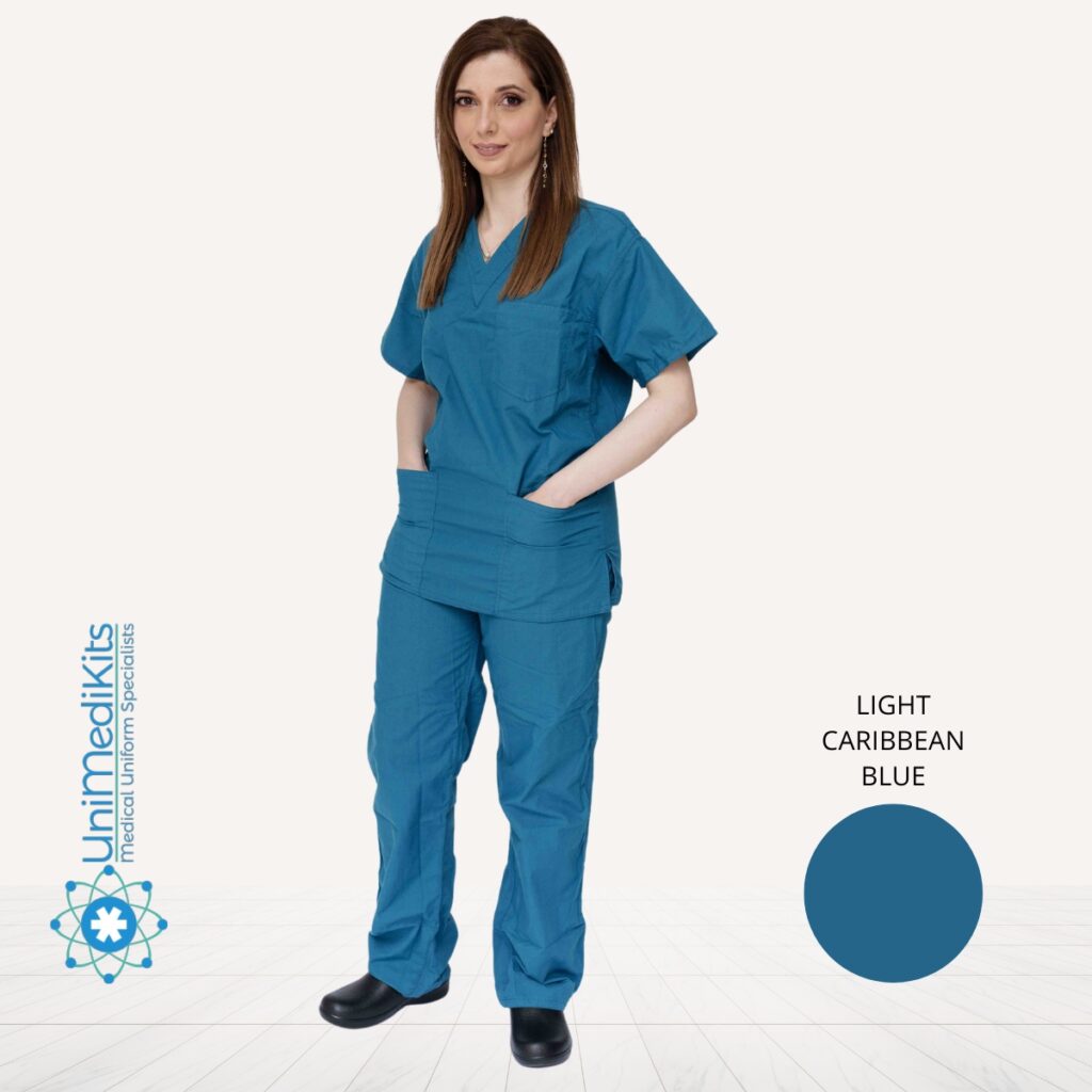 UniMediKits - Σετ Ιατρική/Νοσηλευτική Στολή (Light Caribbean Blue)