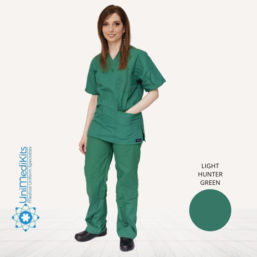 UniMediKits - Σετ Ιατρική/Νοσηλευτική Στολή (Light Hunter Green)
