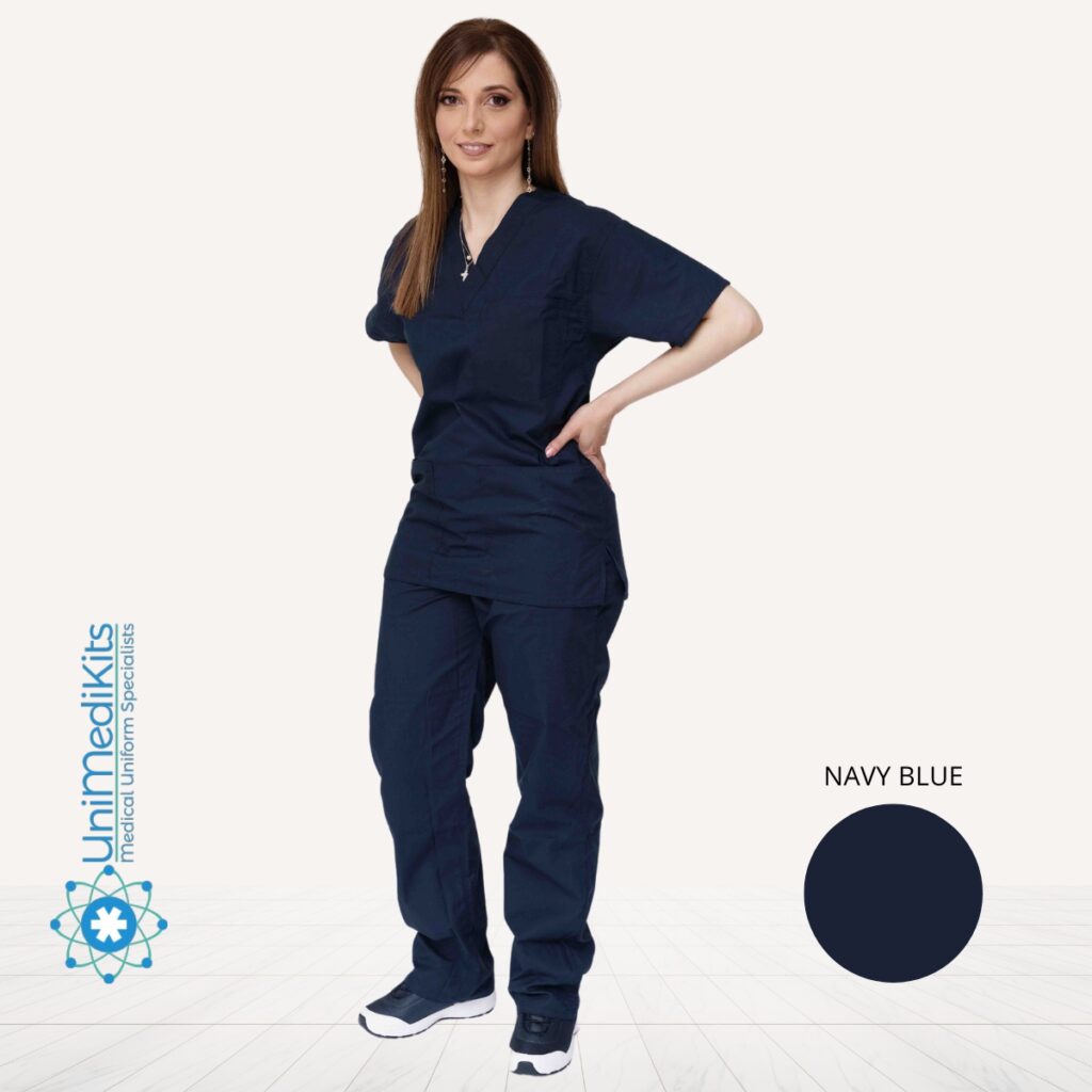 UniMediKits - Σετ Ιατρική/Νοσηλευτική Στολή (Navy Blue)